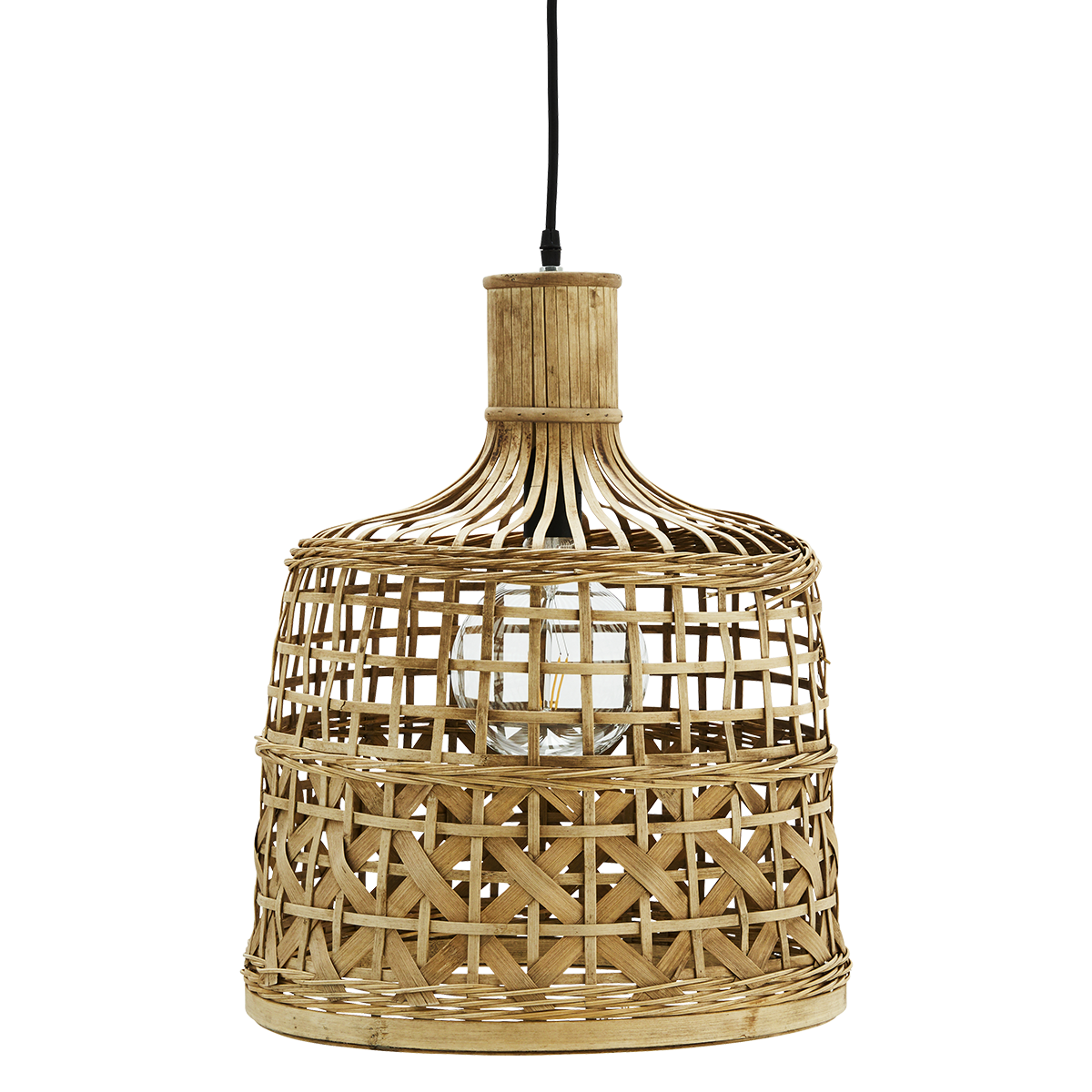Bamboo ceiling lamp