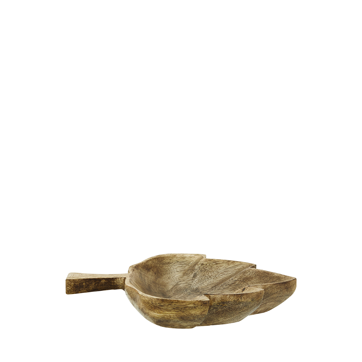 Wooden serving bowl