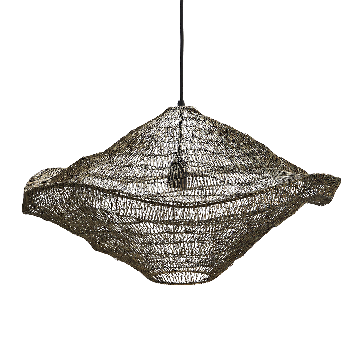 Handmade iron ceiling lamp