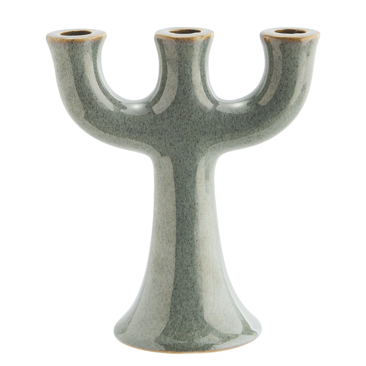 Stoneware candle holder